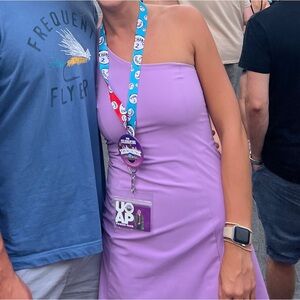 Outdoor Voices One Shoulder Exercise Dress